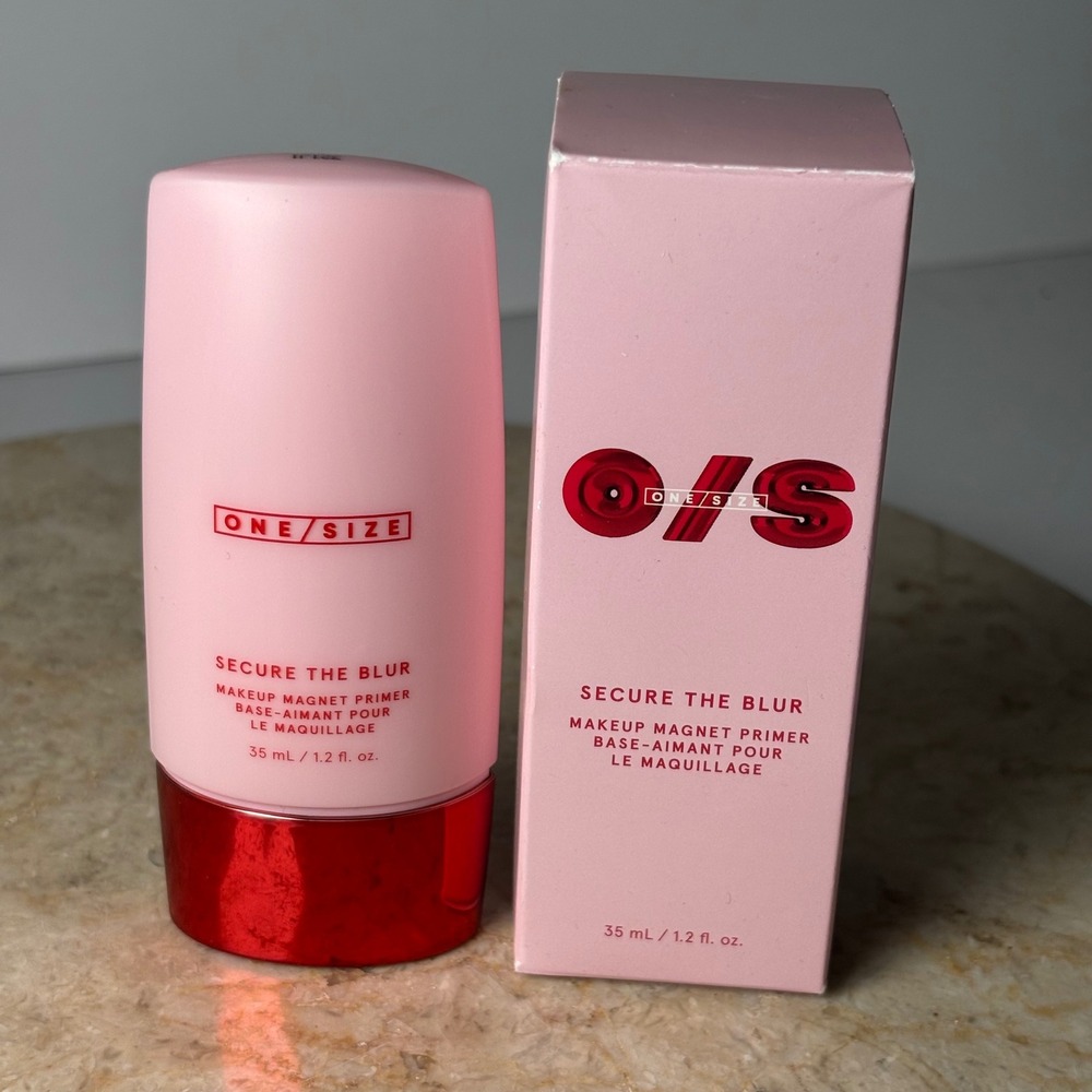 ONE/SIZE Secure The Blur Makeup Magnet Primer 1.2oz Pink Matte Pore Refining NIB